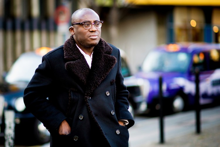 Edward Enninful nas ruas de Nova York