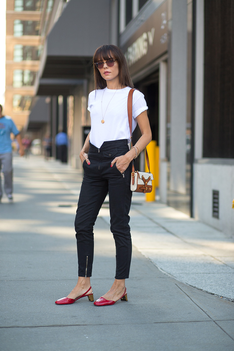 Street Style com slingback