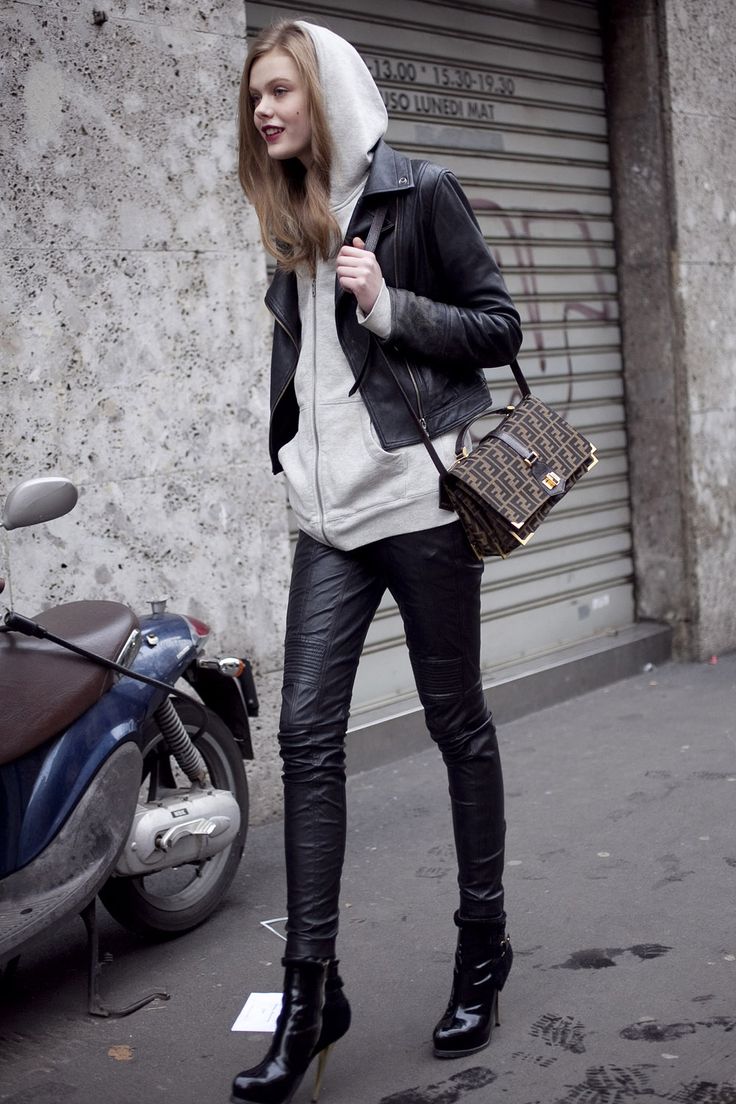 Biker jeans denim