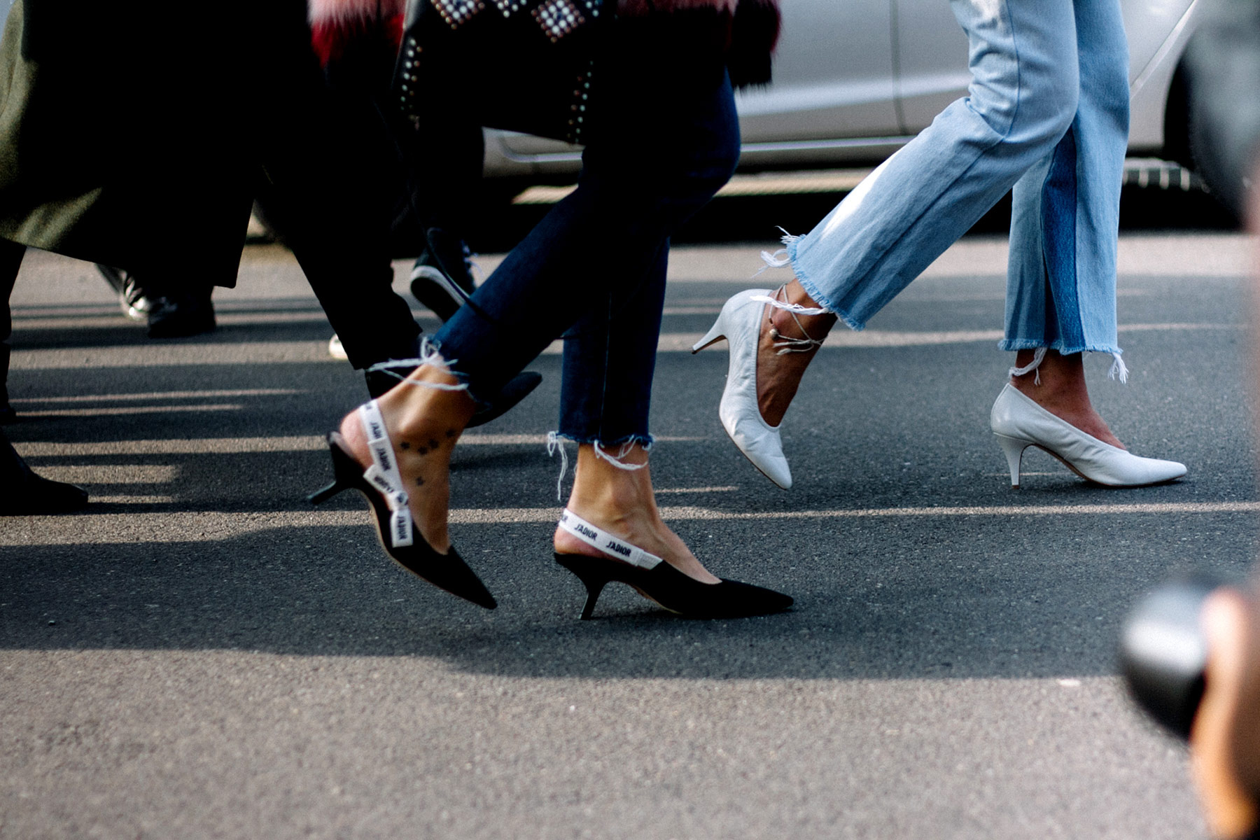Street Style com slingback